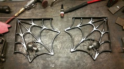 Spider Web Metal Art 